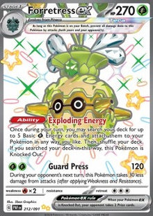Forretress ex - Paldean Fates (Shiny Ultra Rare) [PAF-212]