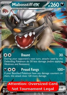 Mabosstiff ex - SV Black Star Promos (Oversized) [SVP-086]