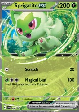 Sprigatito ex - SV Black Star Promos (Promo) [SVP-087]