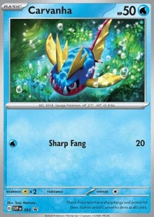 Carvanha - SV Black Star Promos (Promo) [SVP-093]