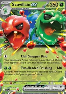 Scovillain ex - Temporal Forces (Double Rare) [TEF-022]