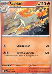 Rapidash - Temporal Forces (Uncommon) [TEF-027]