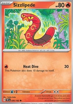 Sizzlipede - Temporal Forces (Common) [TEF-036]