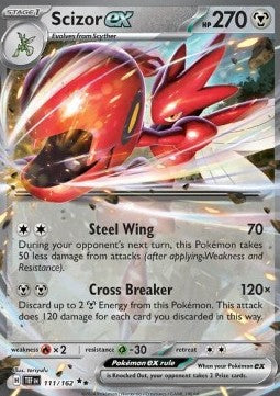 Scizor ex - Temporal Forces (Double Rare) [TEF-111]
