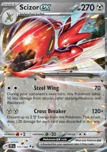 Scizor ex - Temporal Forces (Double Rare) [TEF-111]