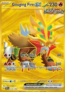 Gouging Fire ex - Temporal Forces (Secret Rare) [TEF-214]