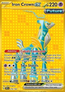 Iron Crown ex - Temporal Forces (Secret Rare) [TEF-216]