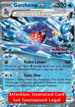 Garchomp ex - Paradox Rift (Oversized) [PAR-038]