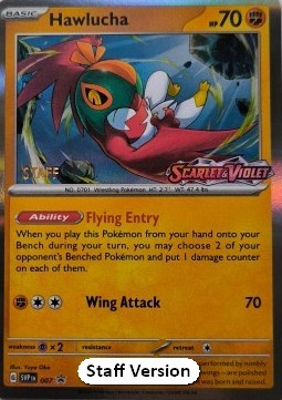 Hawlucha - SV Black Star Promos (Promo) [SVP-007]