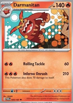 Darmanitan - Twilight Masquerade (Uncommon) [TWM-035]