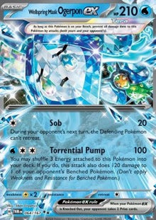 Wellspring Mask Ogerpon ex - Twilight Masquerade (Double Rare) [TWM-064]