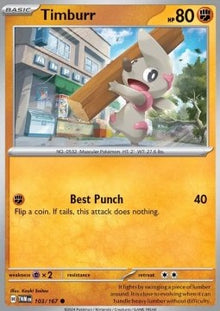 Timburr - Twilight Masquerade (Common) [TWM-103]