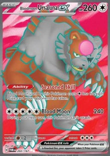 Bloodmoon Ursaluna ex - Twilight Masquerade (Ultra Rare) [TWM-202]
