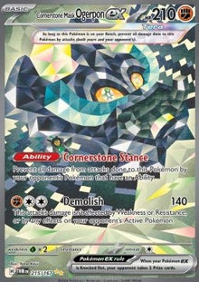 Cornerstone Mask Ogerpon ex - Twilight Masquerade (Special Illustration Rare) [TWM-215]