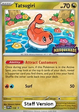 Tatsugiri - SV Black Star Promos (Promo) [SVP-118]