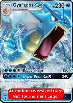 Gyarados GX - SM Black Star Promos (Oversized) [SM-212]