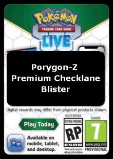 Live Code Card (Porygon-Z Premium Checklane Blister) - Twilight Masquerade (Online Code Card)
