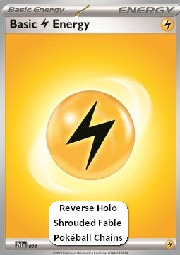 Lightning Energy - Scarlet & Violet Energies (Fixed) [SVE-004]