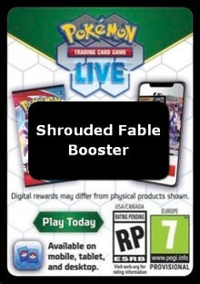 Live Code Card (Booster) - Shrouded Fable (Online Code Card)