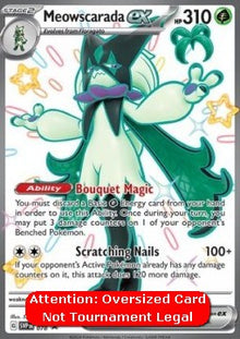 Meowscarada ex - SV Black Star Promos (Oversized) [SVP-078]