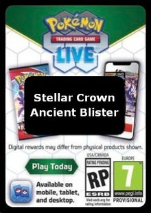 Live Code Card (Ancient Premium Checklane Blister) - Stellar Crown (Online Code Card)
