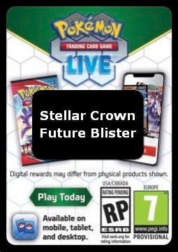 Live Code Card (Future Premium Checklane Blister) - Stellar Crown (Online Code Card)