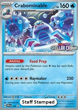 Crabominable - SV Black Star Promos (Promo) [SVP-134]