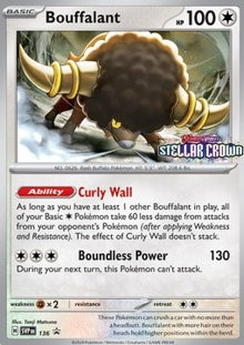 Bouffalant - SV Black Star Promos (Promo) [SVP-136]