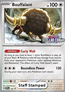 Bouffalant - SV Black Star Promos (Promo) [SVP-136]