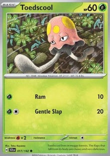 Toedscool - Stellar Crown (Common) [SCR-017]