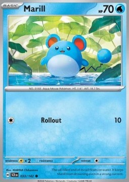 Marill - Stellar Crown (Common) [SCR-033]