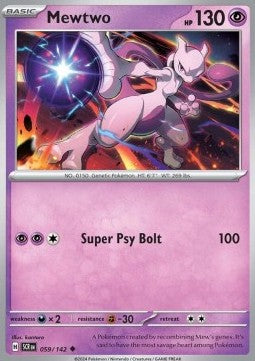 Mewtwo - Stellar Crown (Uncommon) [SCR-059]