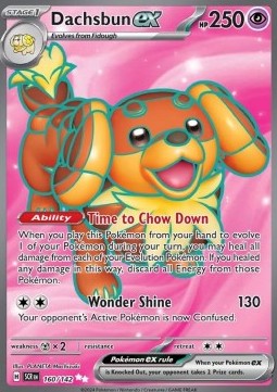 Dachsbun ex - Stellar Crown (Ultra Rare) [SCR-160]