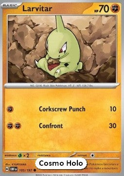 Larvitar - Obsidian Flames (Promo) [OBF-105]