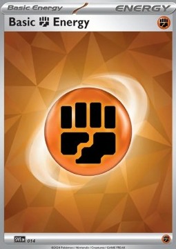 Basic Fighting Energy - Scarlet & Violet Energies (Common) [SVE-014]