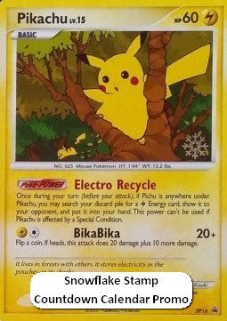 Pikachu Lv.15 - DP Black Star Promos (Promo) [DPPR-16]