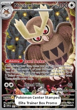Noctowl - SV Black Star Promos (Promo) [SVP-141]