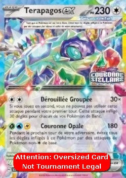 Terapagos ex - Stellar Crown (Oversized) [SCR-128]