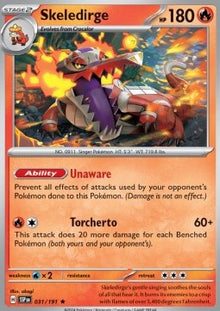 Skeledirge - Surging Sparks (Rare) [SSP-031]