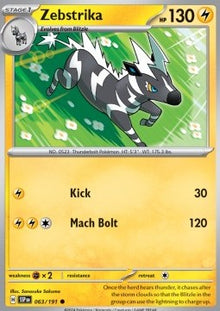 Zebstrika - Surging Sparks (Common) [SSP-063]