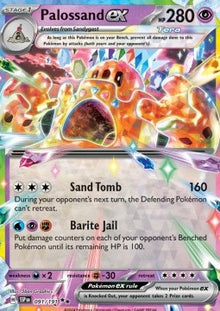 Palossand ex - Surging Sparks (Double Rare) [SSP-091]