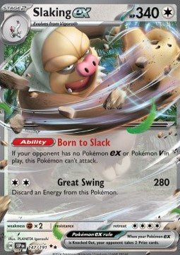 Slaking ex - Surging Sparks (Double Rare) [SSP-147]