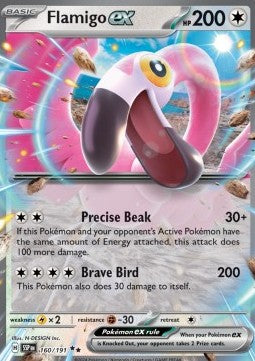 Flamigo ex - Surging Sparks (Double Rare) [SSP-160]