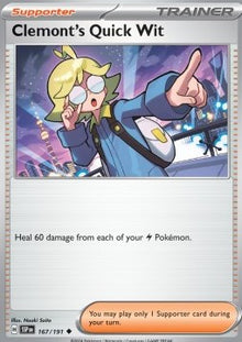 Clemont's Quick Wit - Surging Sparks (Uncommon) [SSP-167]