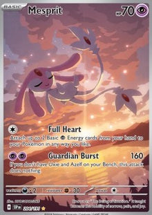 Mesprit - Surging Sparks (Illustration Rare) [SSP-204]