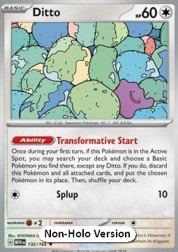 Ditto - 151 (Rare) [MEW-132]
