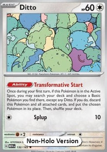 Ditto - 151 (Rare) [MEW-132]