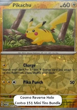 Pikachu - 151 (Promo) [MEW-025]