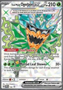 Teal Mask Ogerpon ex - SV Black Star Promos (Promo) [SVP-166]