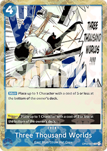 Three Thousand Worlds (OP03-057) (V.2)